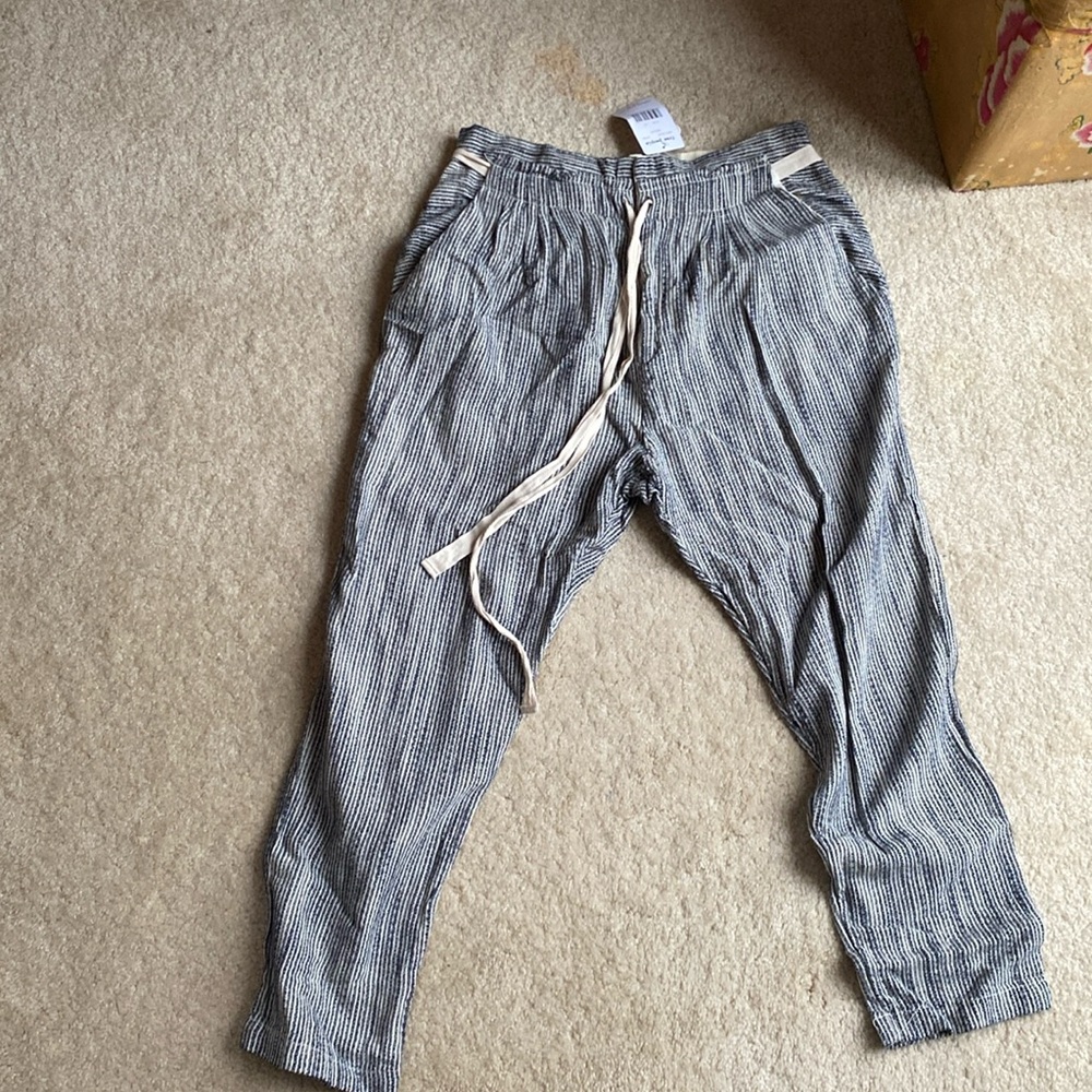 Easy linen blends pant new with tags size 12